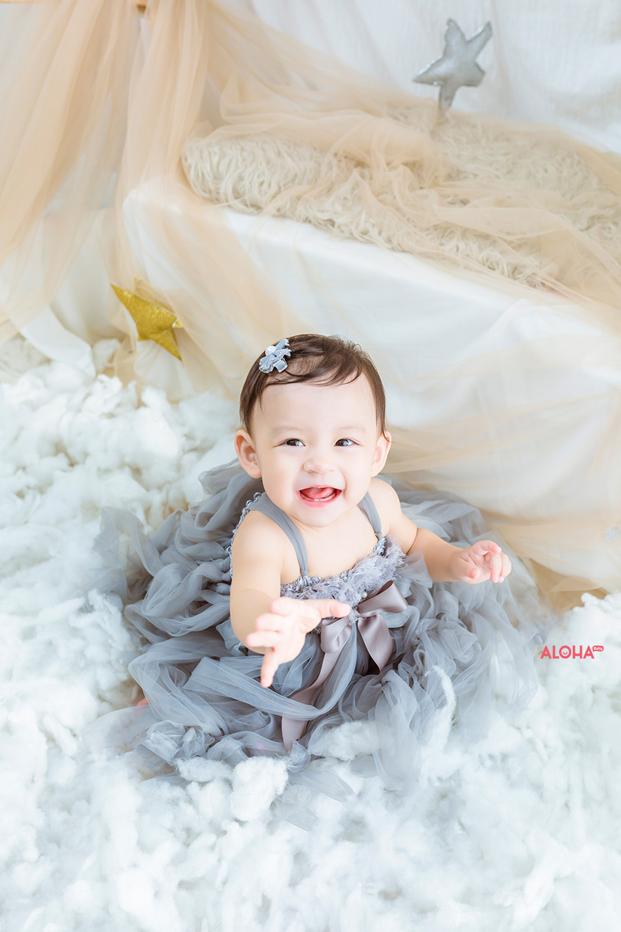 album ảnh bé sinh nhật 1 tuổi Nhật Ánh